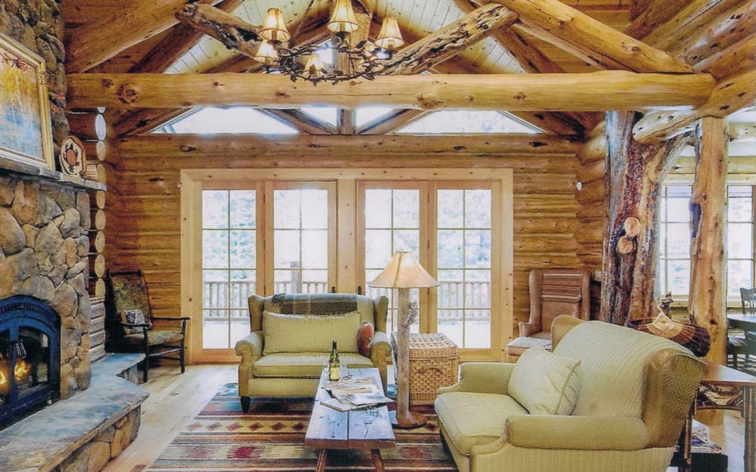“The Summit” Luxury Log Home